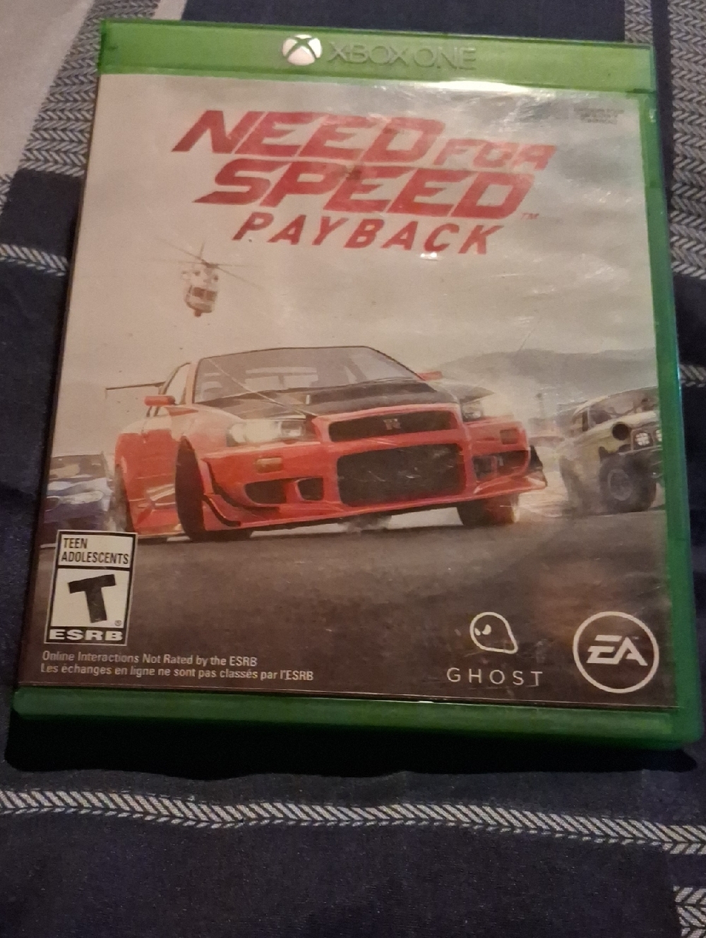 Need for Speed Payback (Xbox One) - Red Cover